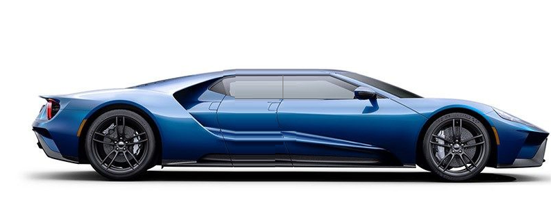 Illustration for article titled Ford GT 4 Door